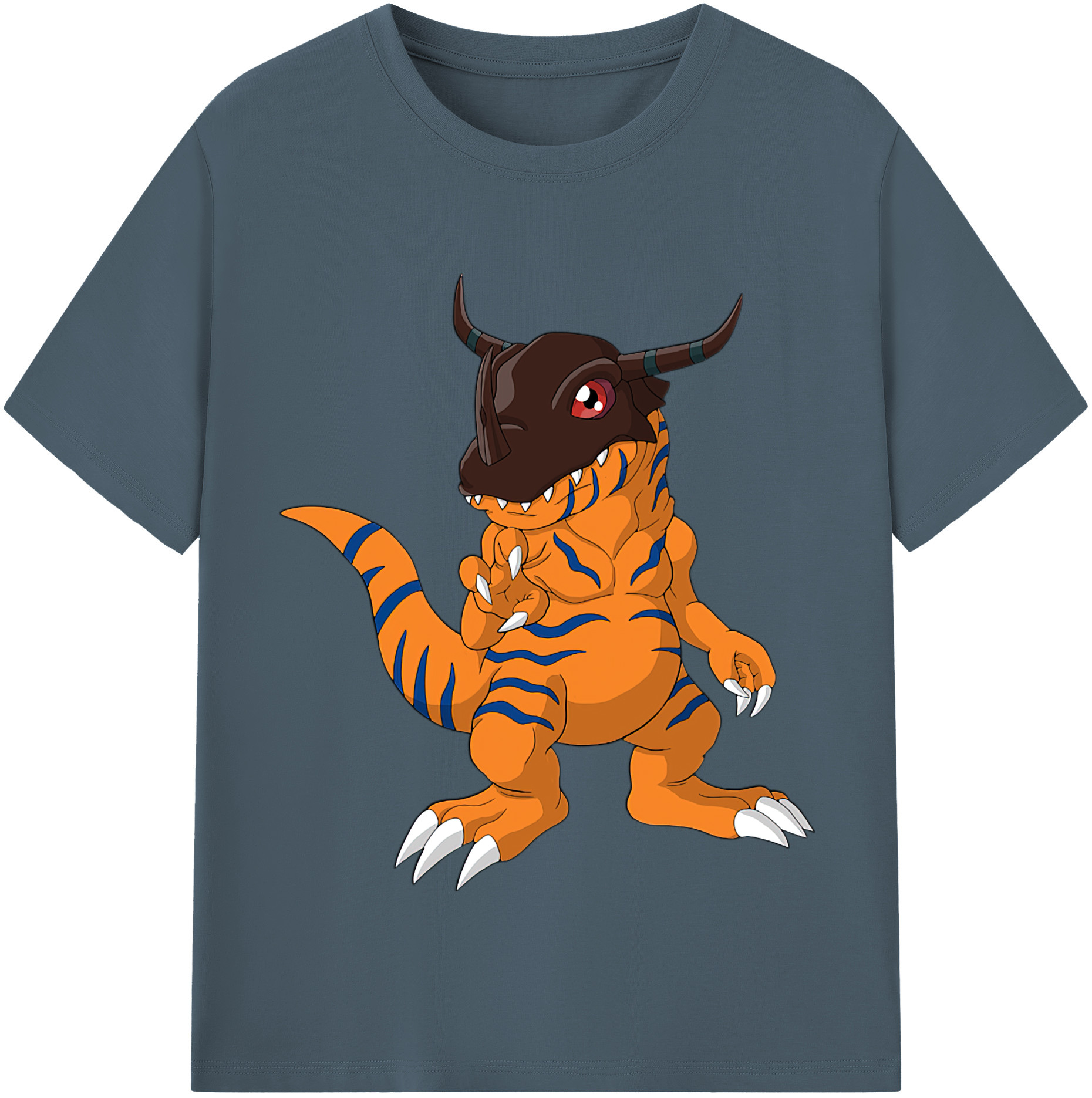 （画像用） Digimon デジタルモンスター/デジモン 綿100％半袖Tシャツ（フロントプリント）